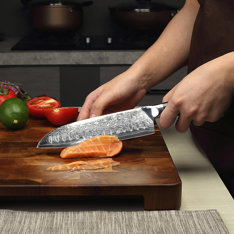 Cloud Premium 7" Santoku Knife - Paudin Store