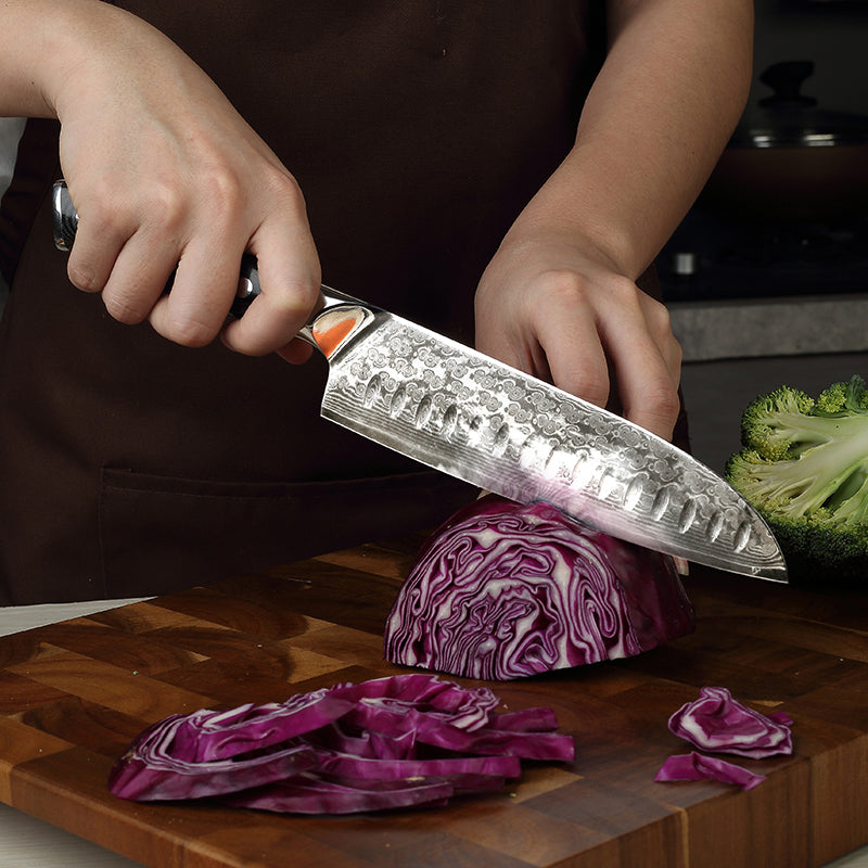 Cloud Premium 7" Santoku Knife - Paudin Store