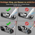 PAUDIN Knife Sharpener 3-Stage Manual - Paudin DE