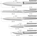 PAUDIN Refresh Hollow 5-PC Kitchen Knife Set - Paudin DE