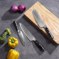 Cloud Premium 3-PC Damascus Knife Set - Paudin Store