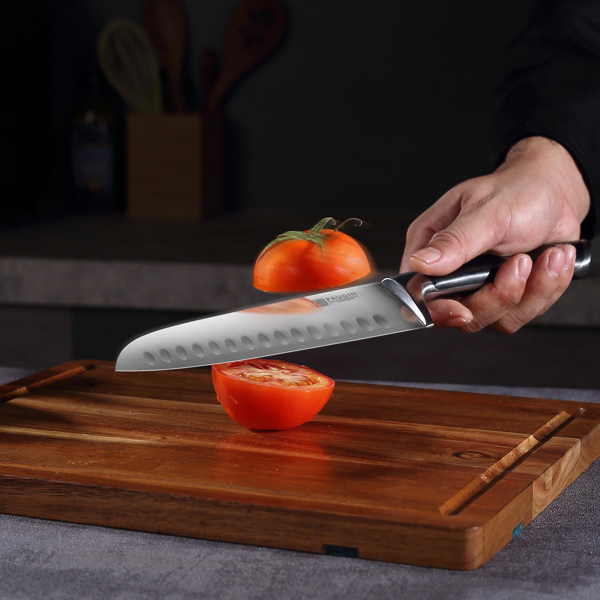 PAUDIN Swiss 7" Santoku Knife - Paudin Store