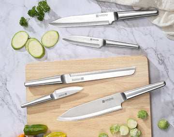 Refresh 5 -PC Black Chef's Knife Set - Paudin Store