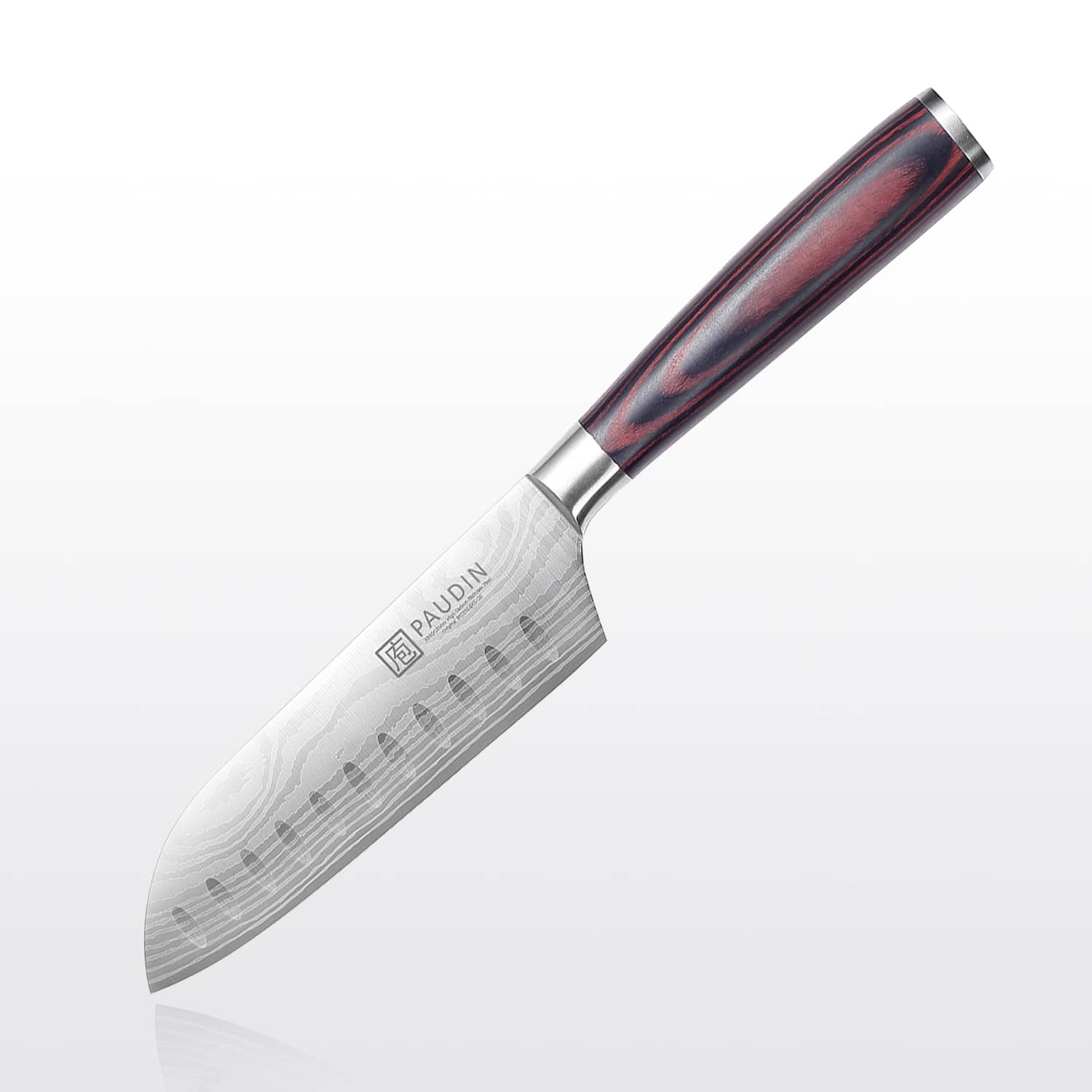 PAUDIN 5” Santoku Knife - Japanese Chef Knife - Paudin DE