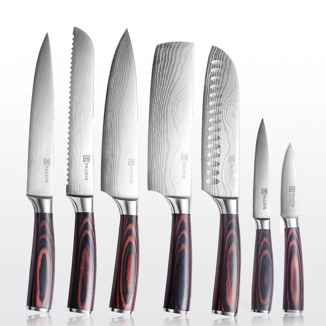 PAUDIN NS7 Universal Classic 7-PC Knife Set - Paudin DE