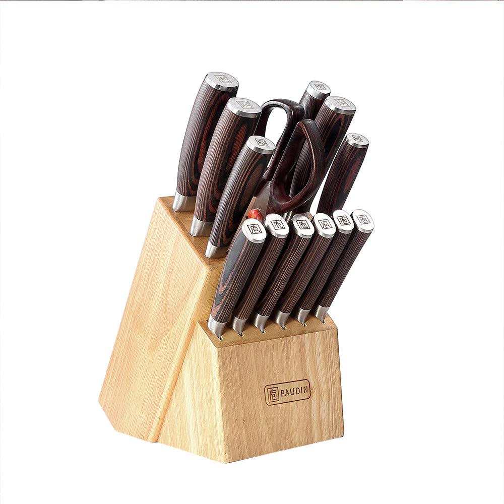 Universal Collection   14-PC Knife Block Set - Paudin Store