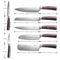 NS7 Universal Classic 7-PC Knife Set - Paudin Store